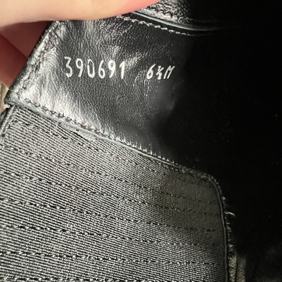 New! Womens Aquatalia Black Leather Pointy Ankle boot - Picture 5 of 7